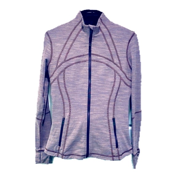 Lululemon Define Jacket - Purple Stripes - Picture 2 of 4